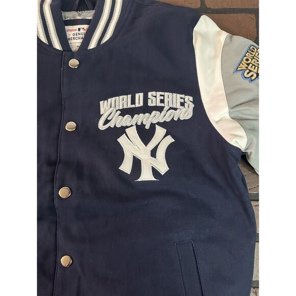 NEW YORK‎ YANKEES G-III 27X World Series Varsity Jacket~Never Worn~S L 2XL - Picture 7 of 10